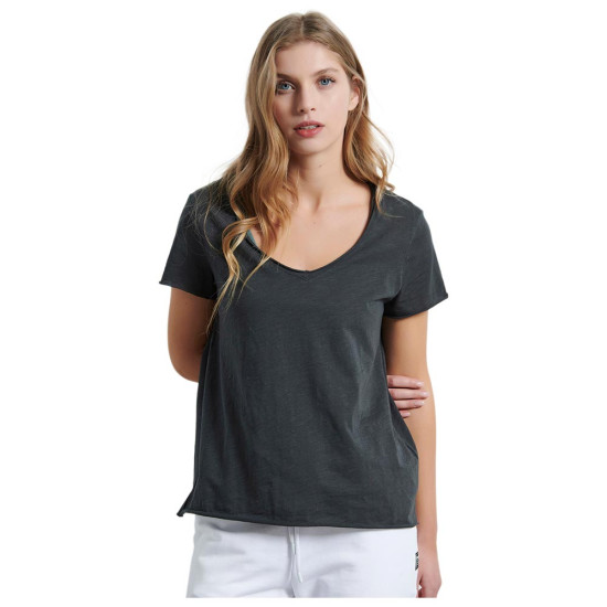 Bodytalk Γυναικεία κοντομάνικη μπλούζα V-Neck